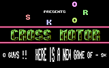 CROSS MOTOR game