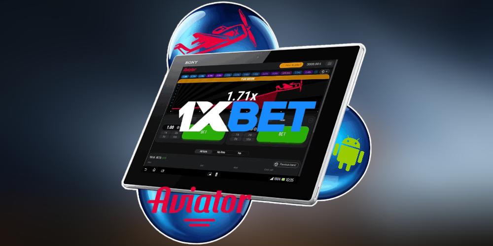 Play in real time aviator game 1xbet on Android